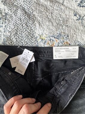 American Eagle Outfitters Women's Dark Gray Comfort Stretch Jeggings